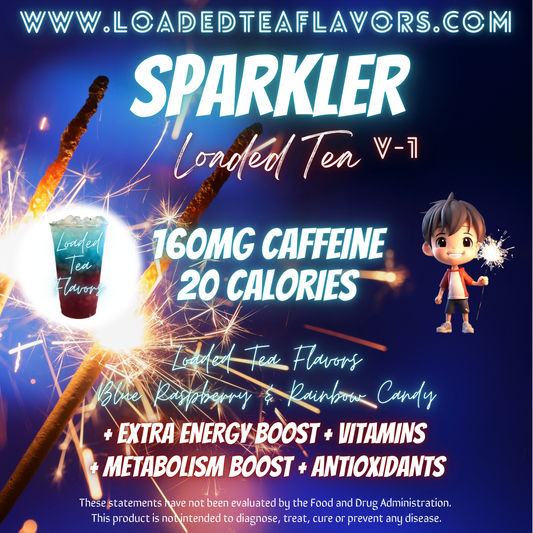 Sparkler Herbalife Loaded Tea Recipe to Make DIY Loaded Teas at Home Vitamin Lit Mega Tea Energy Drink