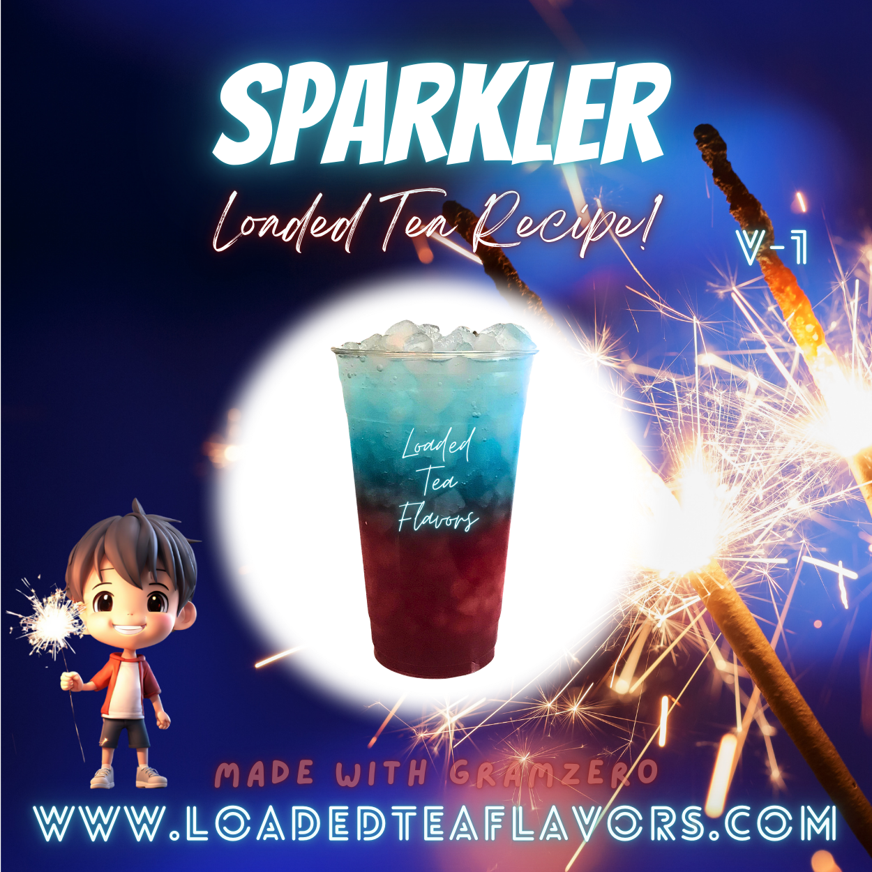 Sparkler Herbalife Loaded Tea Recipes for Making Loaded Teas at Home Energy Tea DIY