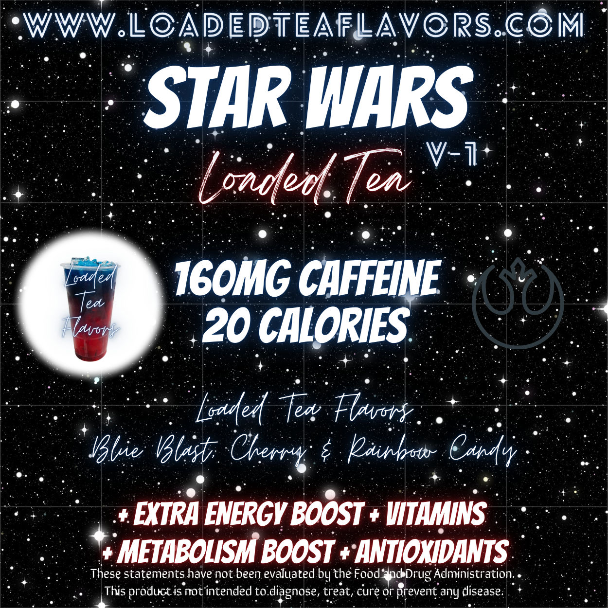 Star Wars Herbalife Loaded Tea Recipe to Make DIY Loaded Teas at Home Vitamin Lit Mega Tea Energy Drink