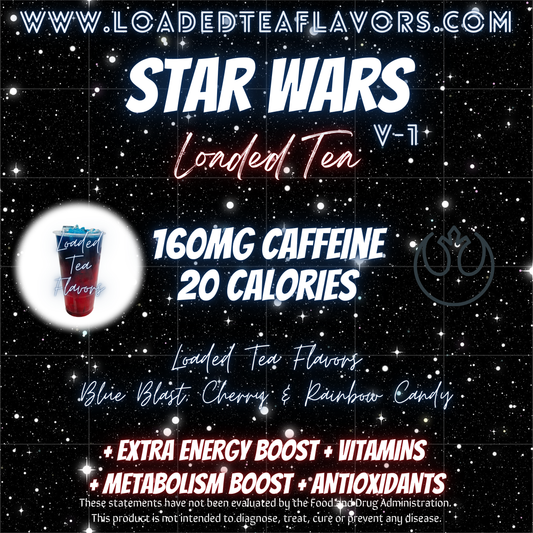 Star Wars Herbalife Loaded Tea Recipe to Make DIY Loaded Teas at Home Vitamin Lit Mega Tea Energy Drink