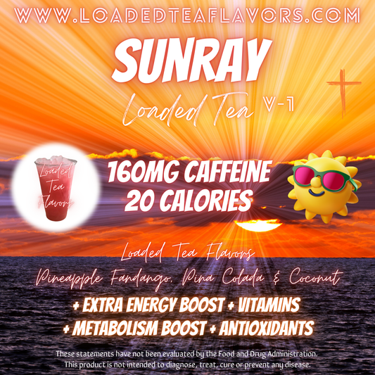 Sunray Herbalife Loaded Tea Recipe to Make DIY Loaded Teas at Home Vitamin Lit Mega Tea Energy Drink