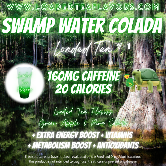 Swamp Water Colada Herbalife Loaded Tea Recipe to Make DIY Loaded Teas at Home Vitamin Lit Mega Tea Energy Drink