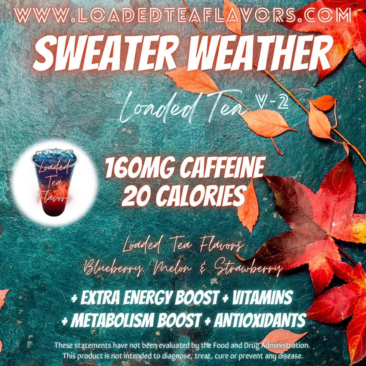 Sweater Weather V2 🌬️ DIY Loaded Tea Recipe