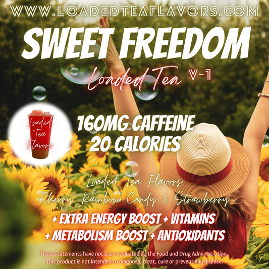 Sweet Freedom ️🙌 DIY Loaded Tea Recipe