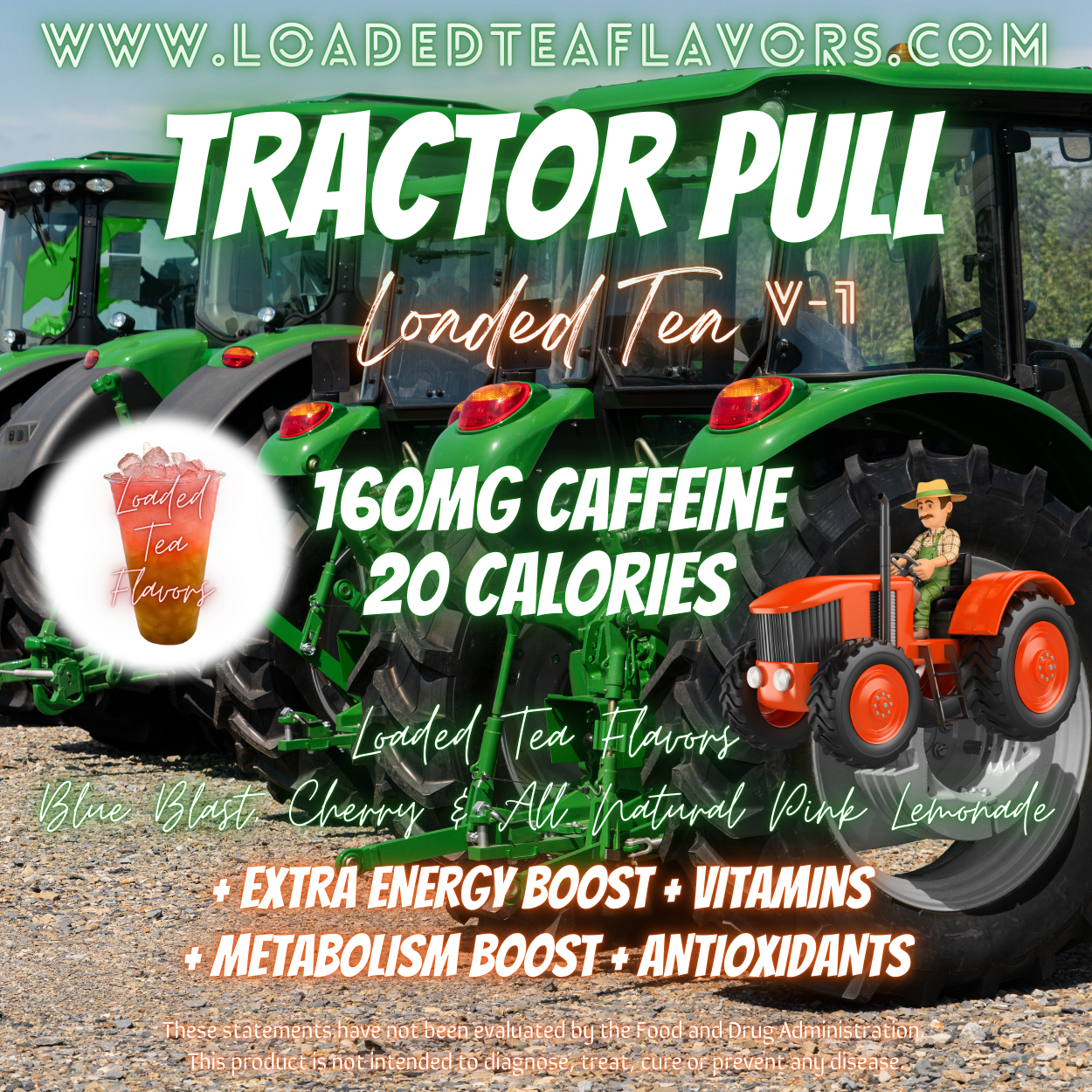 Tractor Pull V1 ️🚜 DIY Loaded Tea Recipe