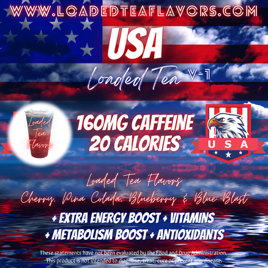 USA Herbalife Loaded Tea Recipe to Make DIY Loaded Teas at Home Vitamin Lit Mega Tea Energy Drink