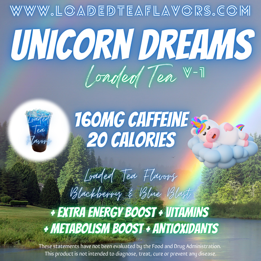 Unicorn Dreams 🦄 DIY Loaded Tea Recipe