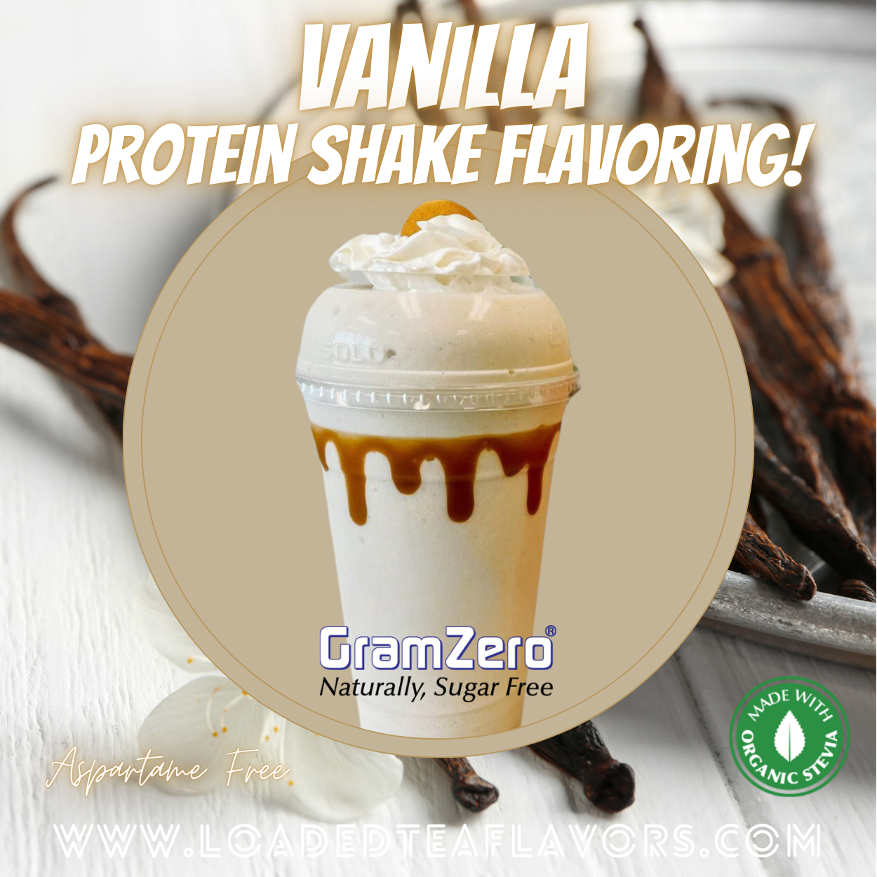 Vanilla Stevia Pudding Mix Protein Shake Flavoring For The Best Flavored Protein Shakes That Taste Good