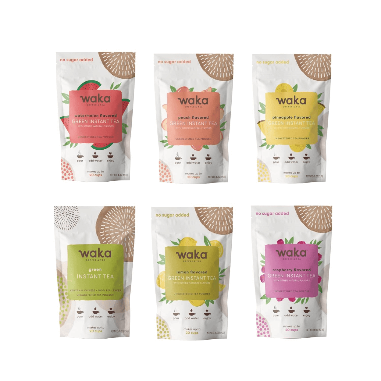 Waka Instant Tea Powder For Loaded Tea Ingredients Supplies and Dupe Teas