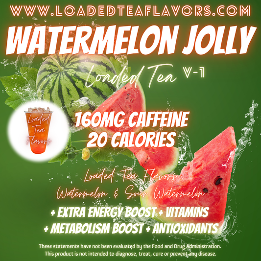 Watermelon Jolly ️🍉😋 DIY Loaded Tea Recipe