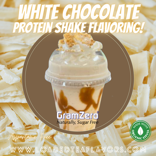White Chocolate Stevia Pudding Mix Protein Shake Flavoring For The Best Flavored Protein Shakes That Taste Good