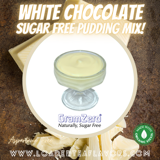 White Chocolate Sugar Free Pudding Mix Without Aspartame to Flavor Protein Shakes and Making Protein Shakes Taste Better