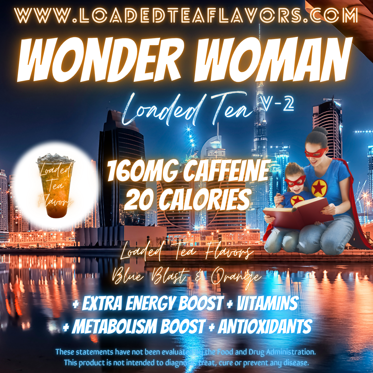 Wonder Woman V2 👩🦰 DIY Loaded Tea Recipe