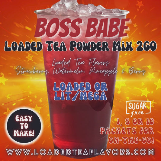 Loaded Tea Mix for Sale by Loaded Tea Flavors Mega Tea Lit Tea Vitamin Energy Drink Make Loaded Teas at Home