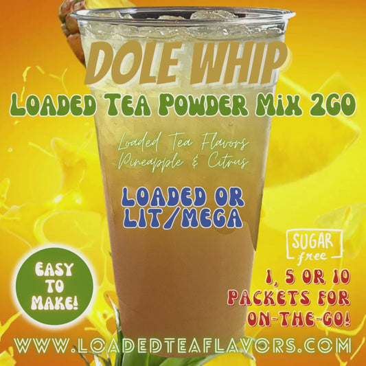 Loaded Tea Mix for Sale by Loaded Tea Flavors Mega Tea Lit Tea Vitamin Energy Drink Make Loaded Teas at Home