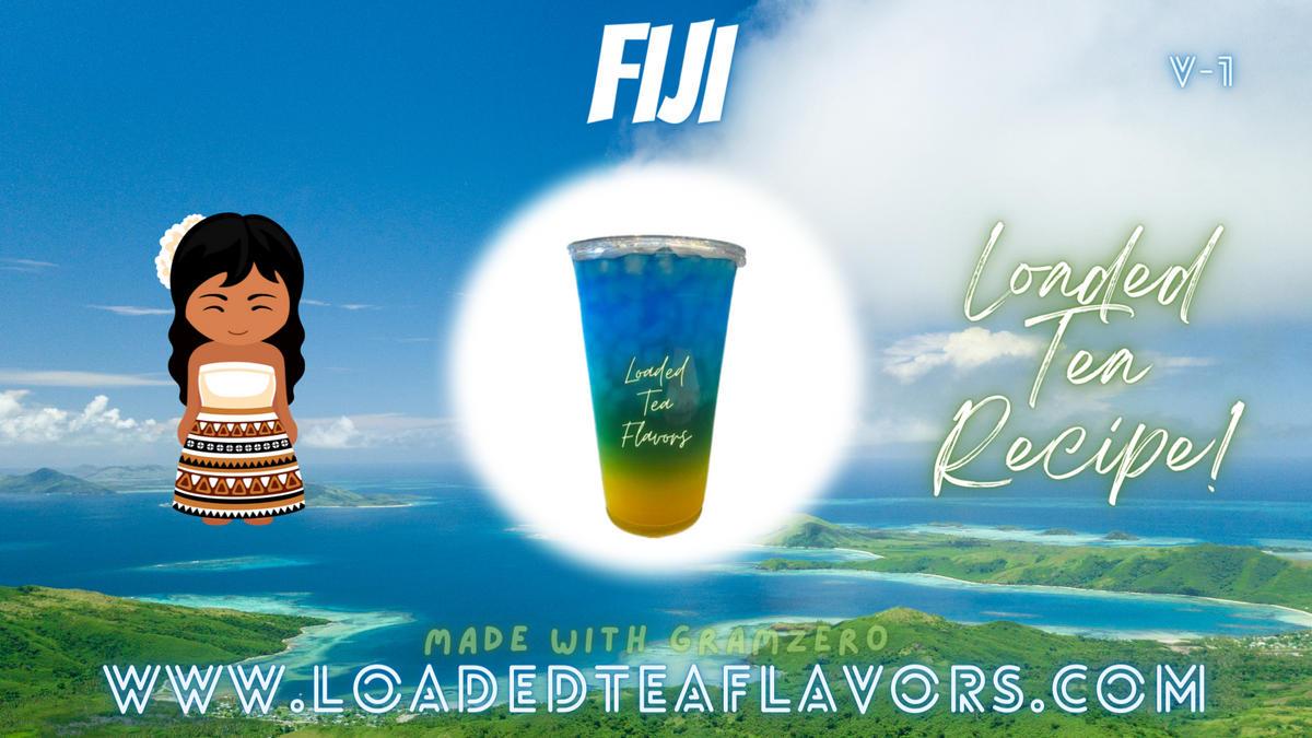 Fiji Loaded Tea Flavor Recipe 🇫🇯 With GramZero Drink Mixes – Loaded Tea ...