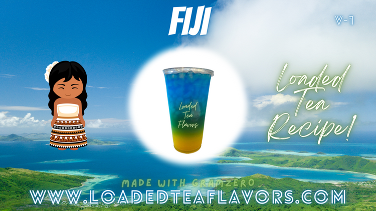 Fiji Loaded Tea Flavor Recipe 🇫🇯 With GramZero Drink Mixes – Loaded Tea ...