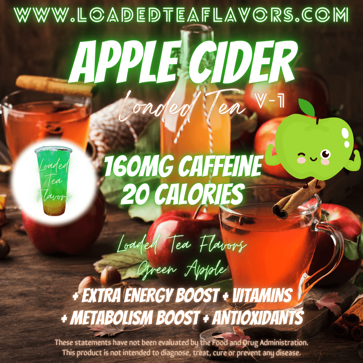 Apple Cider Flavored 🍏 Loaded Tea Recipe