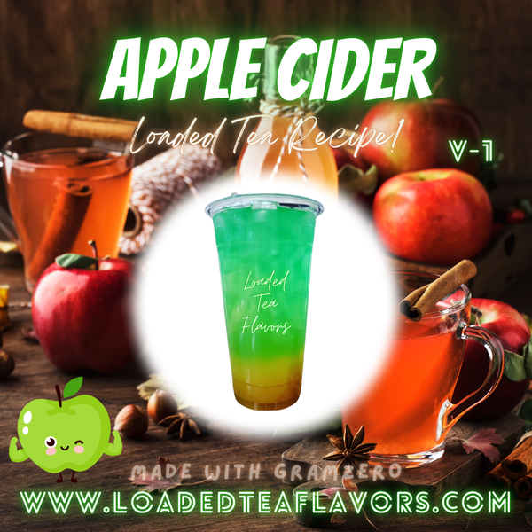 Apple Cider 🍏 DIY Loaded Tea Recipe