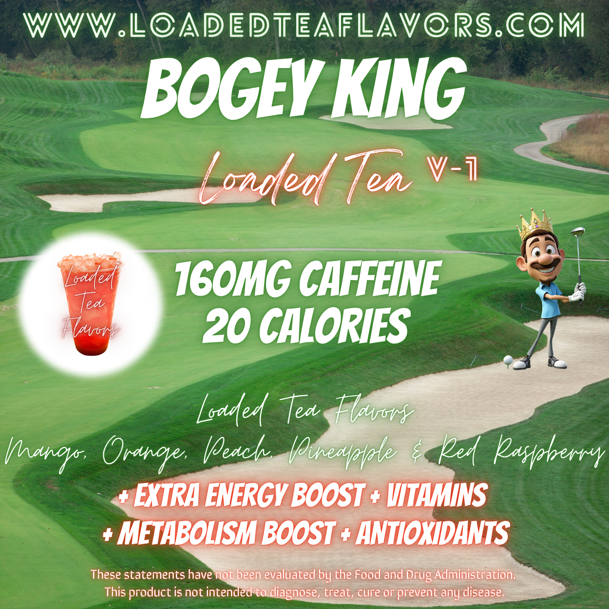 Bogey King 🏌️ DIY Loaded Tea Recipe