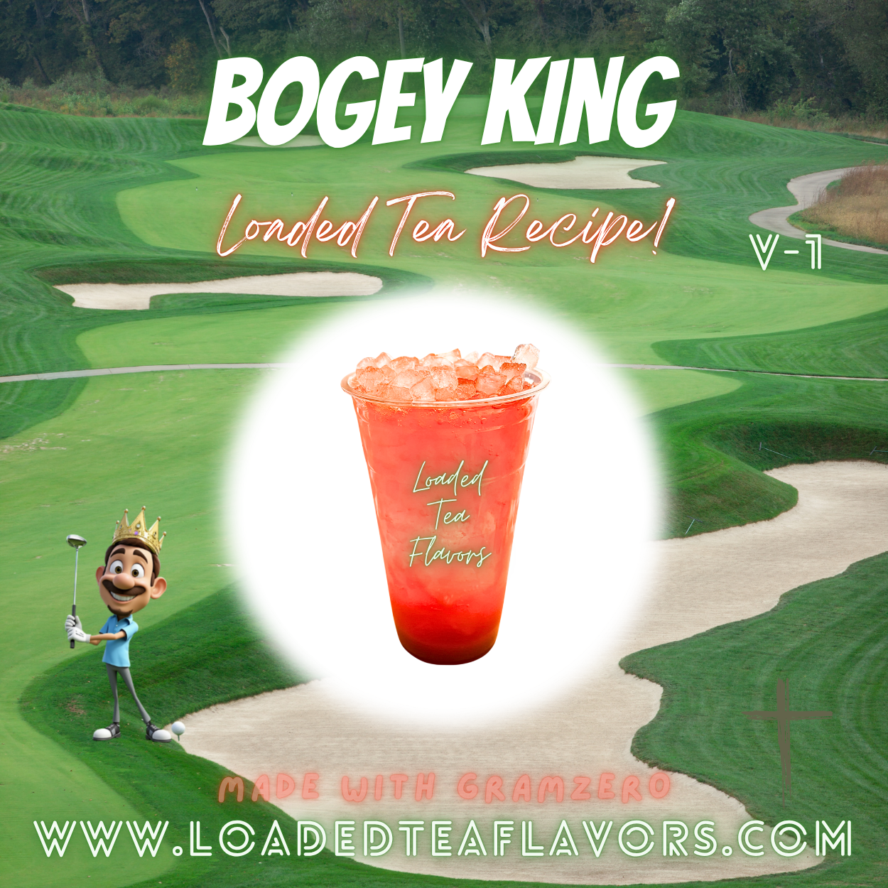 Bogey King 🏌️ DIY Loaded Tea Recipe