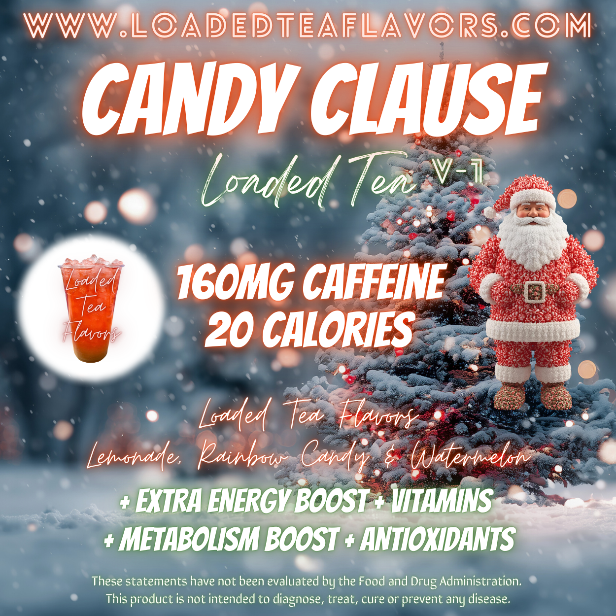 Candy Clause ️🎅 DIY Loaded Tea Recipe