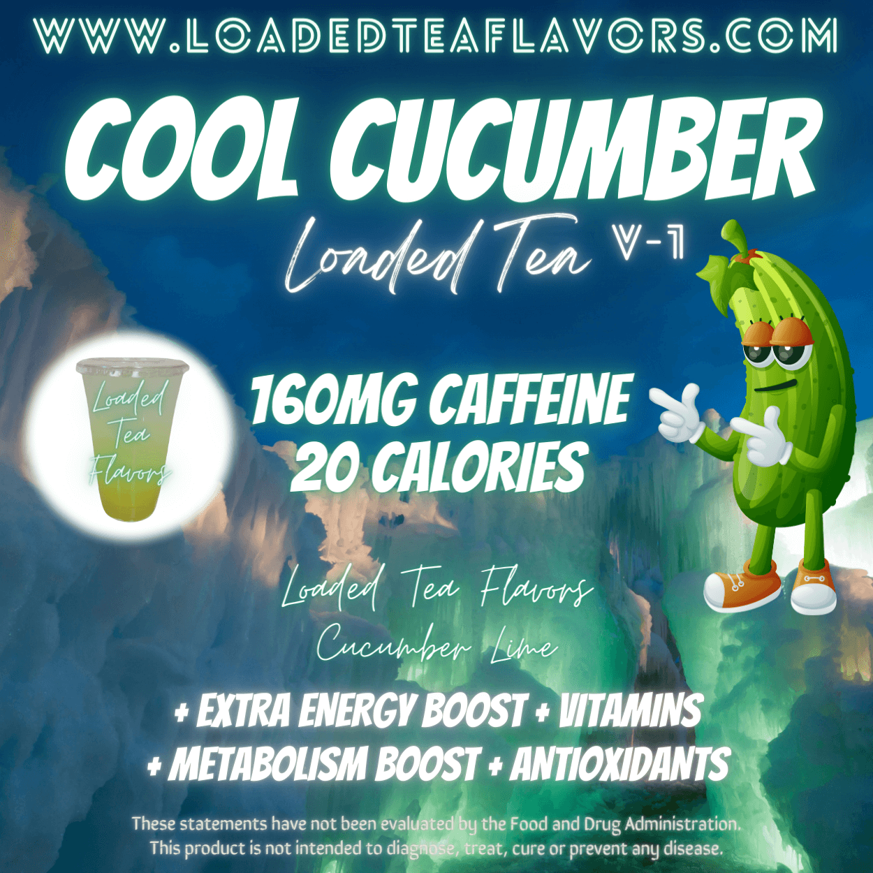 Cool Cucumber Flavored 🥒 Loaded Tea Recipe