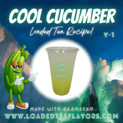 Cool Cucumber Flavored 🥒 Loaded Tea Recipe