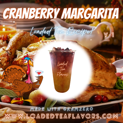 Cranberry Margarita ️🦃🍹 DIY Loaded Tea Recipe