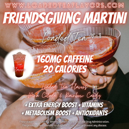 Friendsgiving Martini ️🤗🍸 DIY Loaded Tea Recipe