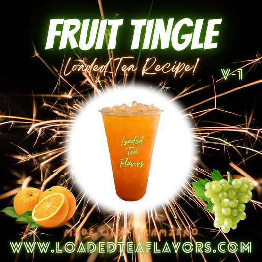 Fruit Tingle ️🍊⚡ DIY Loaded Tea Recipe