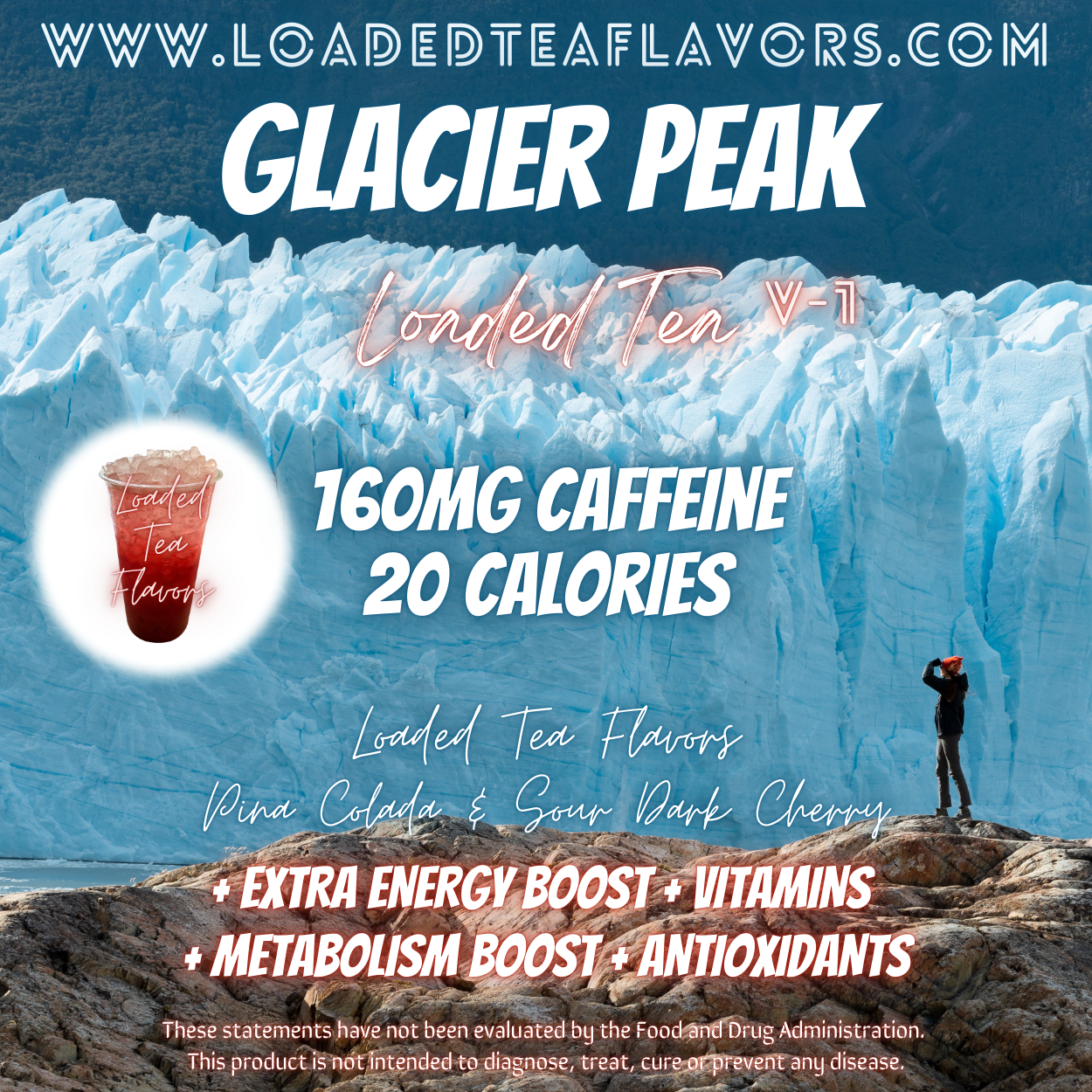 Glacier Peak 🏔️ DIY Loaded Tea Recipe