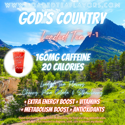 God's Country V1 🏔️ DIY Loaded Tea Recipe