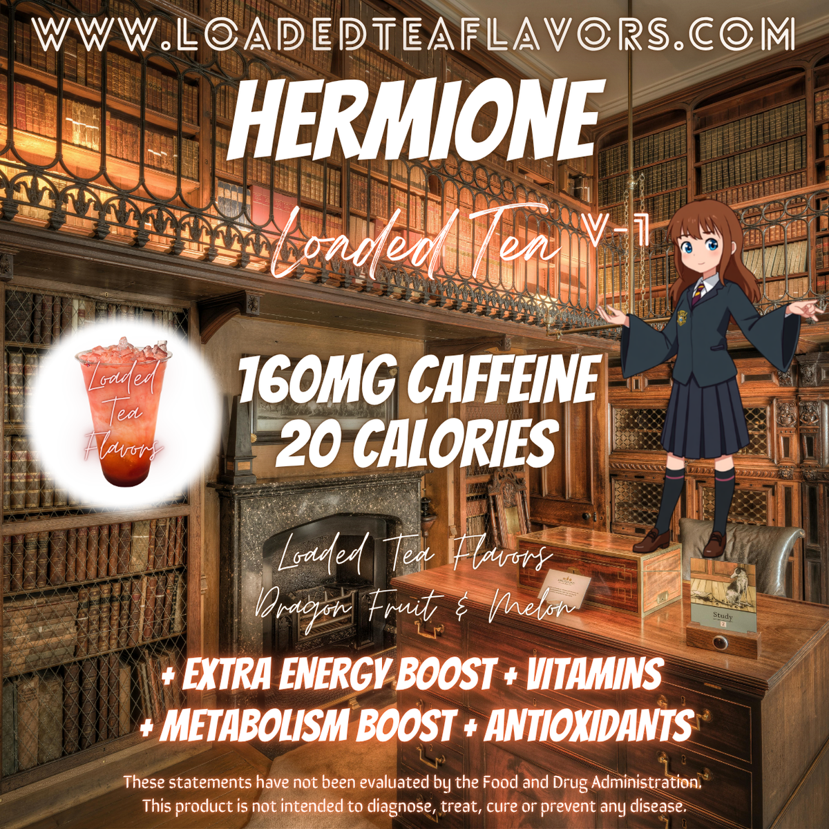 Hermione 🧙‍♀️ DIY Loaded Tea Recipe