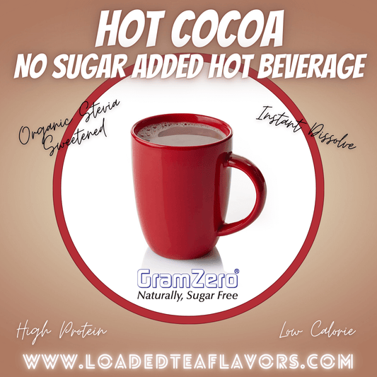 HOT COCOA ☕ No Sugar Added | Instant Stevia Hot Chocolate Mix