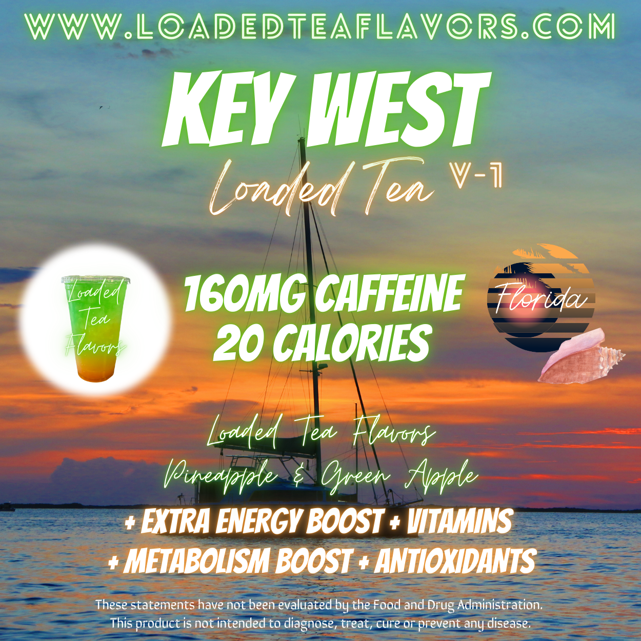Key West 🏝️ DIY Loaded Tea Recipe – Loaded Tea Flavors