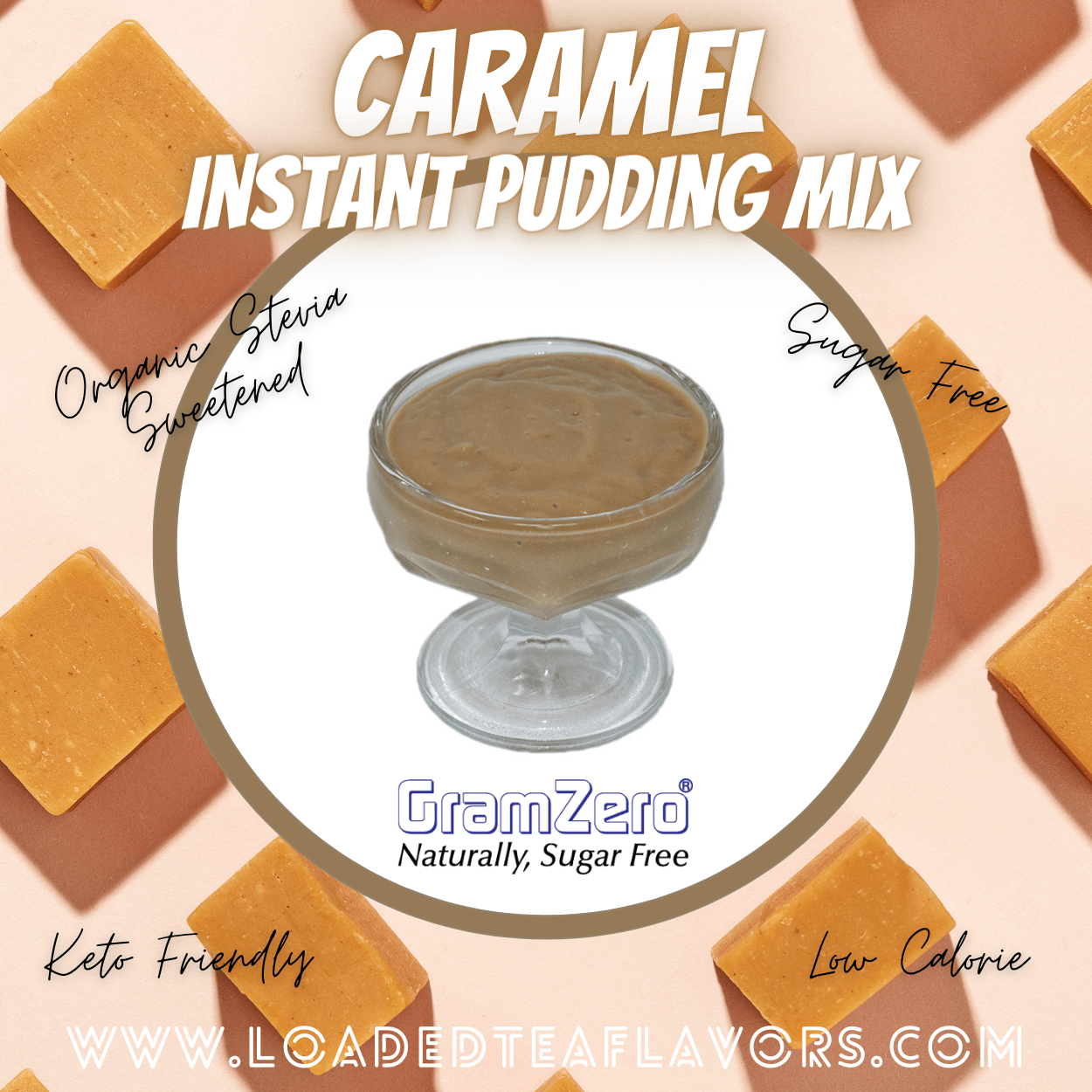 CARAMEL Sugar Free Pudding Mix 🥤 Protein Shake Flavoring