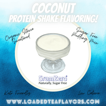 COCONUT Sugar Free Pudding Mix 🥥 Protein Shake Flavoring