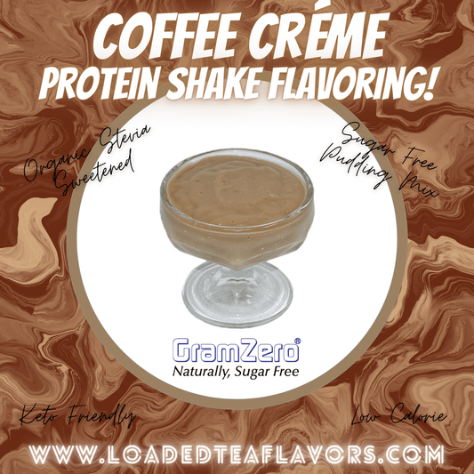 COFFEE CRÉME Sugar Free Pudding Mix ☕ Protein Shake Flavoring