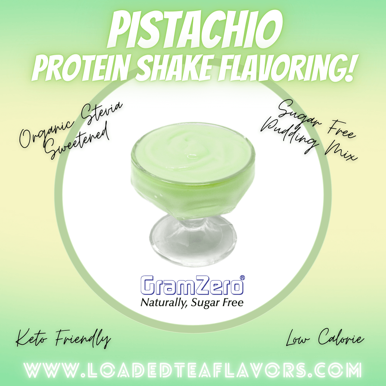 PISTACHIO Sugar Free Pudding Mix 💚 Protein Shake Flavoring