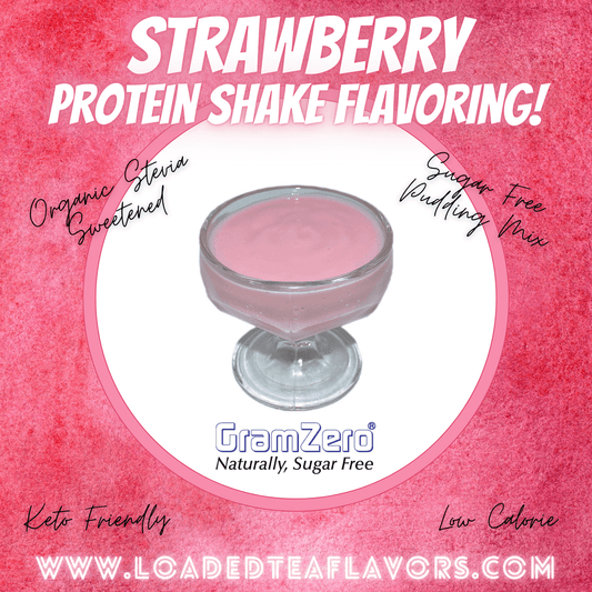 STRAWBERRY Sugar Free Pudding Mix 🍓 Protein Shake Flavoring