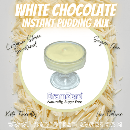 WHITE CHOCOLATE Sugar Free Pudding Mix 🥛 Protein Shake Flavoring