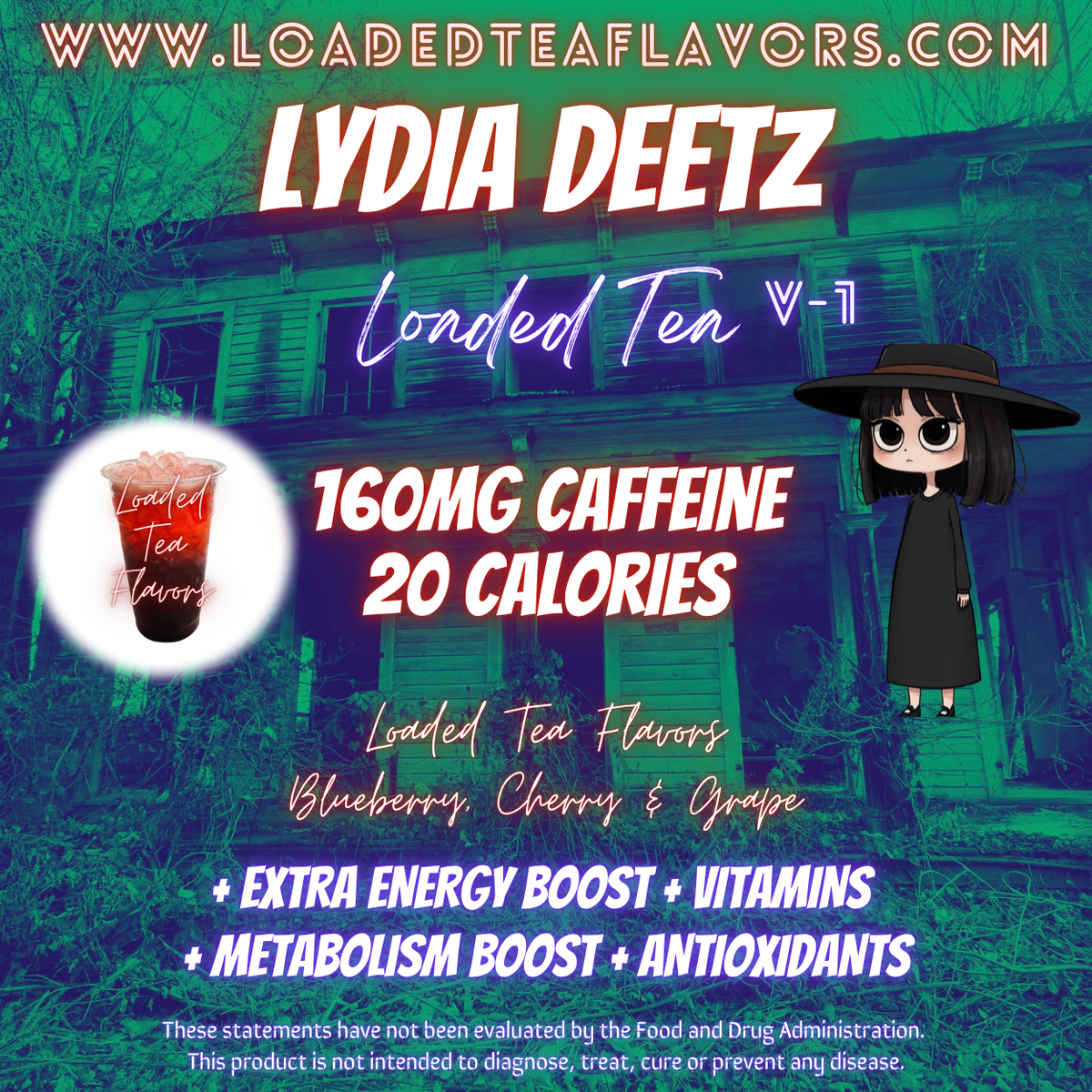 Lydia Deetz 📷 DIY Loaded Tea Recipe