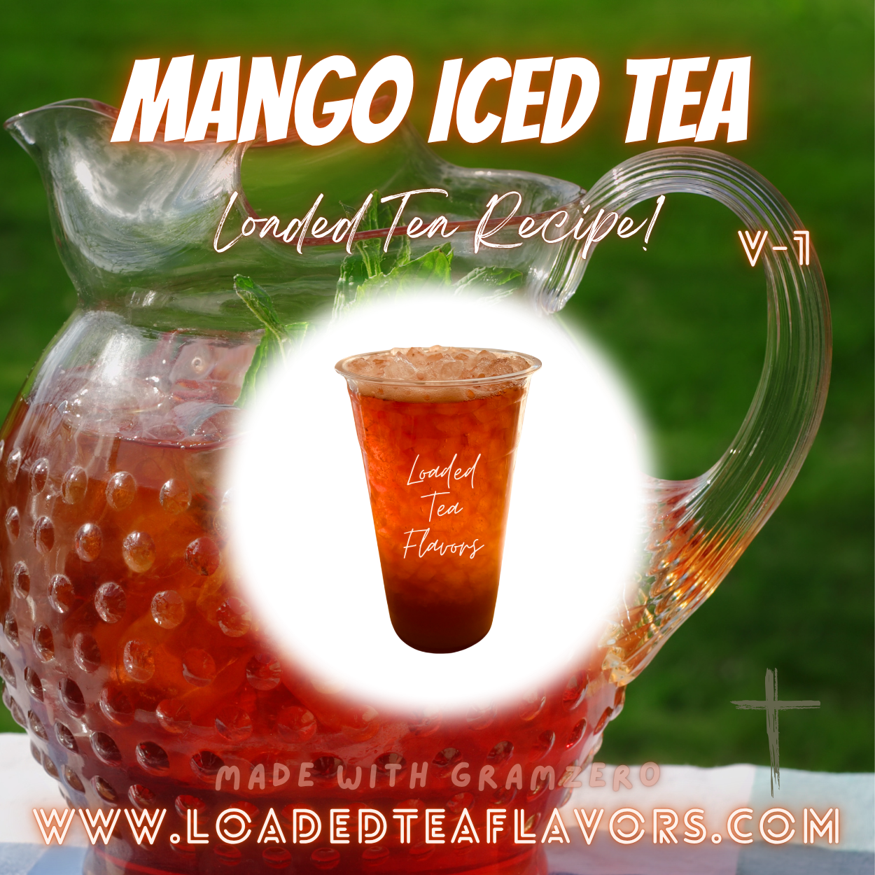 Mango Iced Tea 🥭🌱 DIY Loaded Tea Recipe