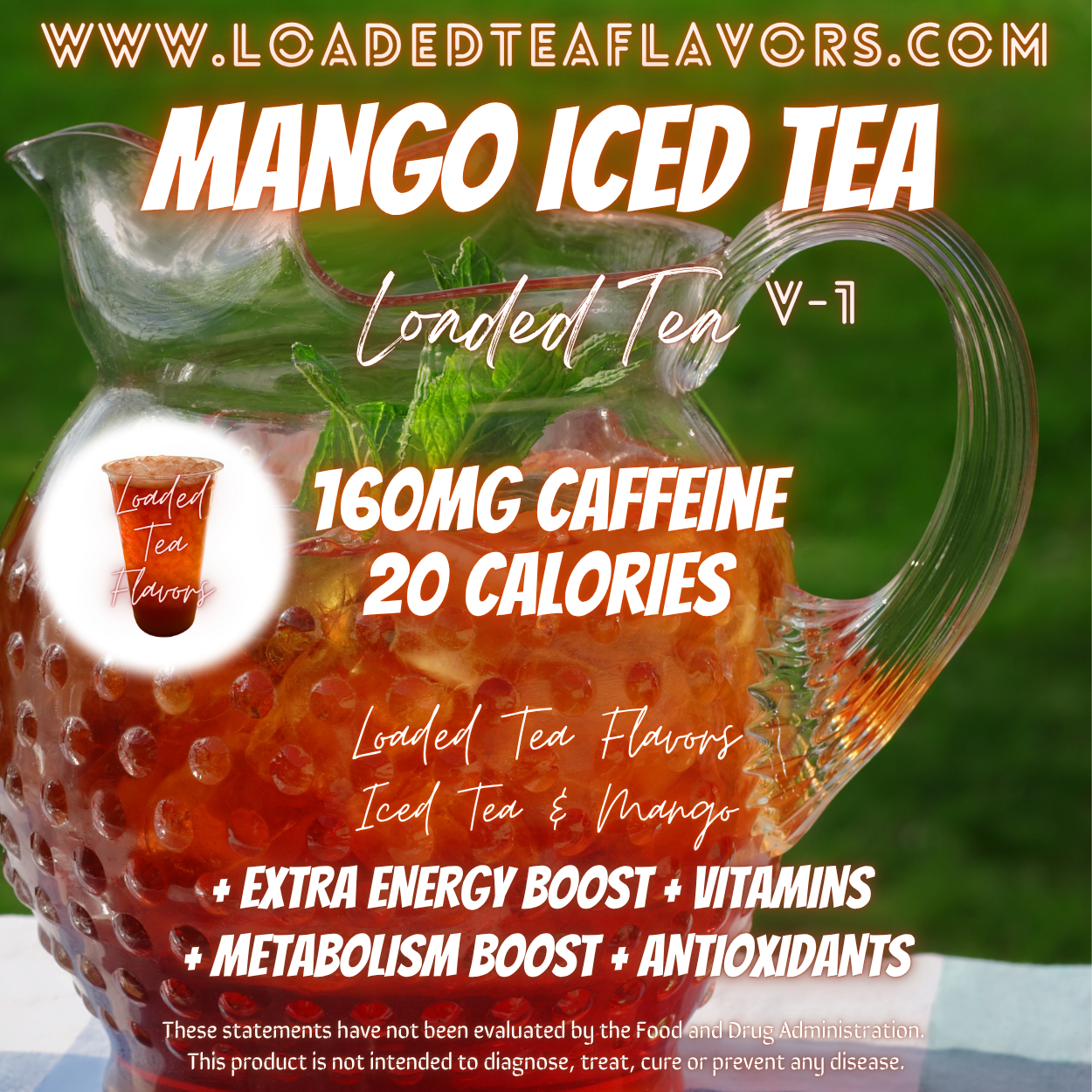 Mango Iced Tea 🥭🌱 DIY Loaded Tea Recipe