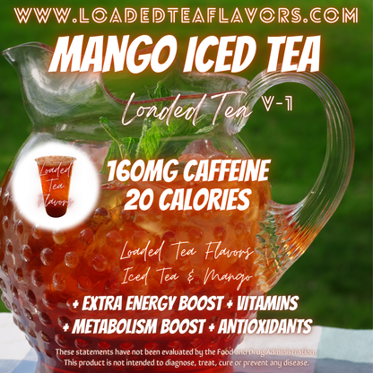 Mango Iced Tea 🥭🌱 DIY Loaded Tea Recipe