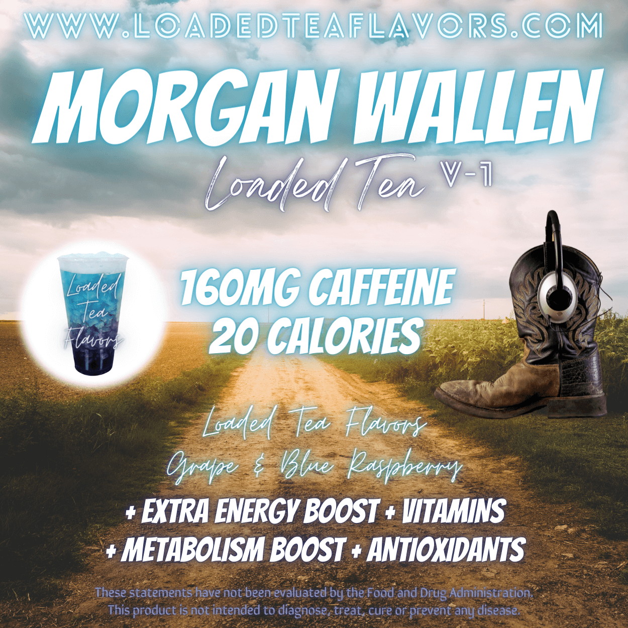 Morgan Wallen Flavored 🌴😎 Loaded Tea Recipe