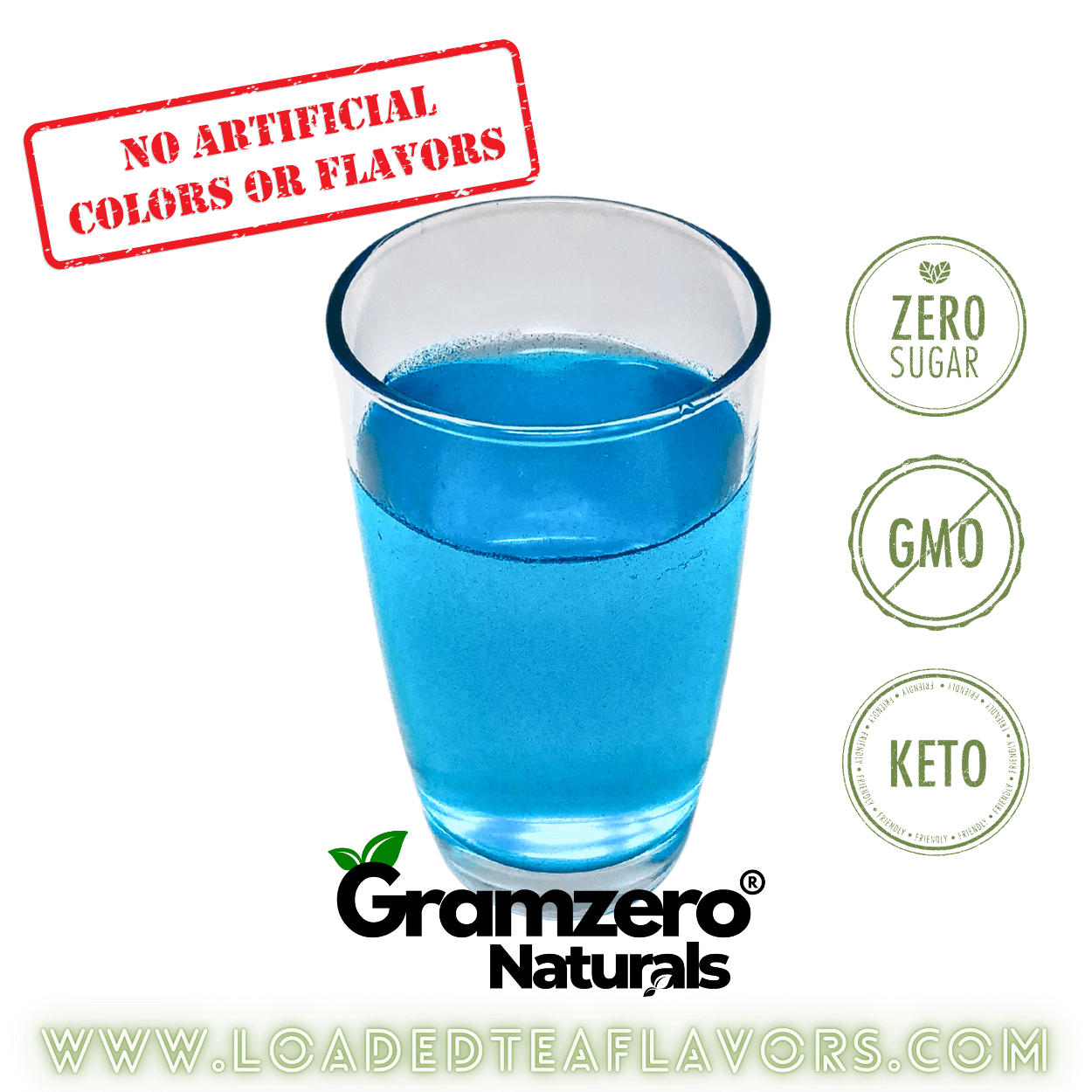 BLUE RASPBERRY All-NATURAL Sugar Free Beverage Mix πΏ Aspartame Free Dr ...