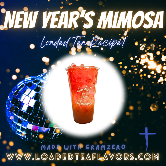 New Years Mimosa ️🎇 DIY Loaded Tea Recipe