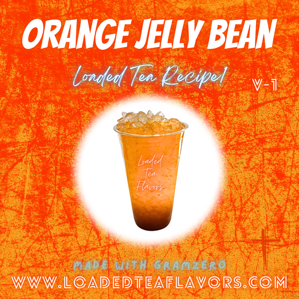 Orange Jelly Bean 🐣 DIY Loaded Tea Recipe